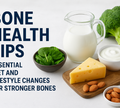 Bone Health Tips: Essential Diet and Lifestyle Changes for Stronger Bones
