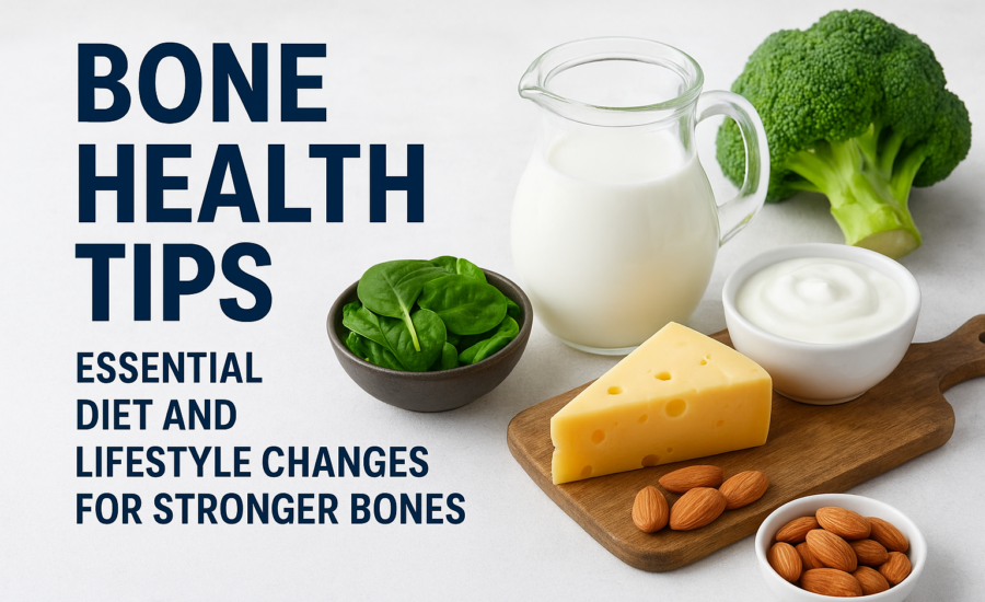 Bone Health Tips: Essential Diet and Lifestyle Changes for Stronger Bones