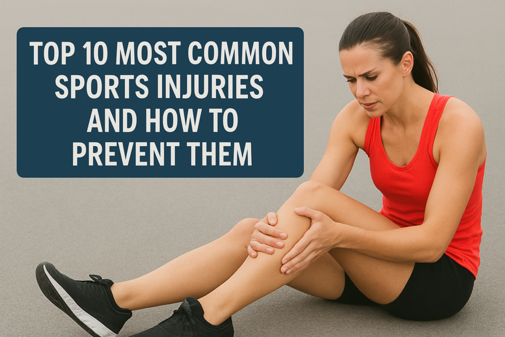 Top 10 Common Sports Injuries & Prevention Tips