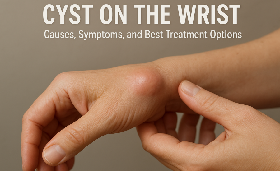 Cyst on the Wrist: Causes, Symptoms, and Best Treatment Options