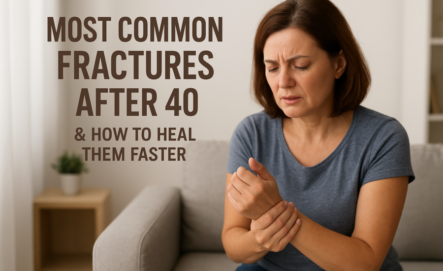 Most Common Fractures After 40 & How to Heal Them Faster