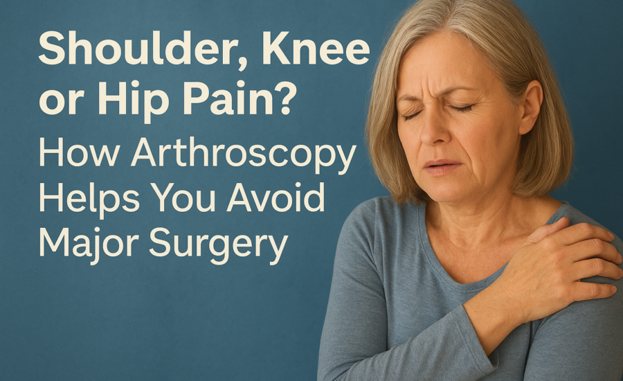 Shoulder, Knee or Hip Pain? How Arthroscopy Helps You Avoid Major Surgery